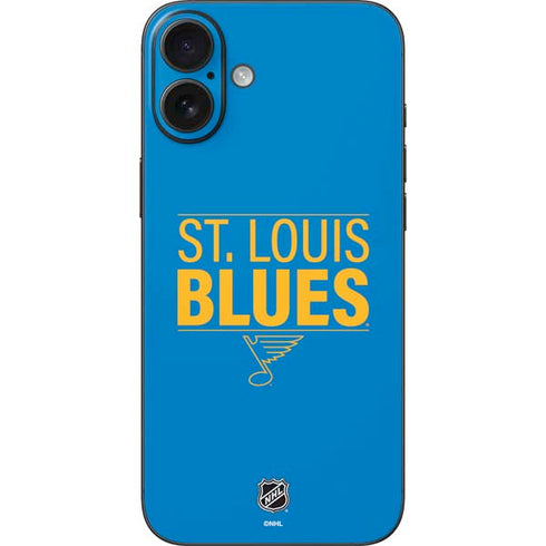 NHL St. Louis Blues Lineup iPhone 16 Plus Skin